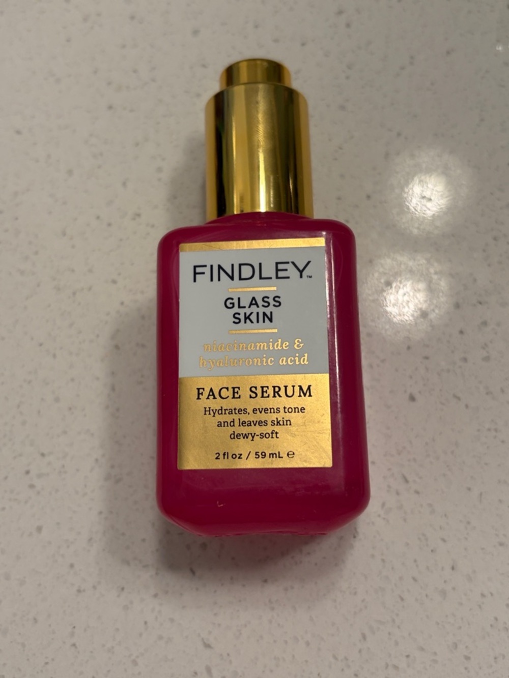 Findley Pink Glass Skin Niacinamide & Hyaluronic Acid Face Serum